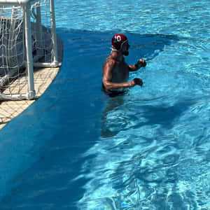 Alexander Volkov Swimming Wallpaper