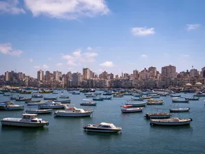 Alexandria Harbour In Egypt Wallpaper