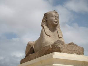 Alexandria Sphinx In Egypt Wallpaper