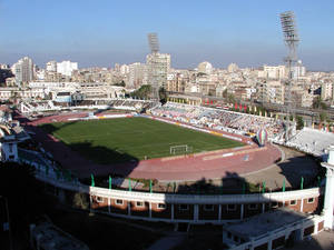 Alexandria Stadium In Egypt Wallpaper