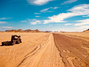 Algeria Sandy Desert Wallpaper