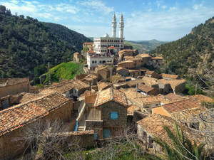 Algeria Village In The Mountain Wallpaper
