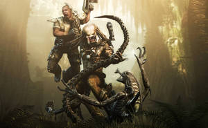 Alien Vs. Predator Game Wallpaper