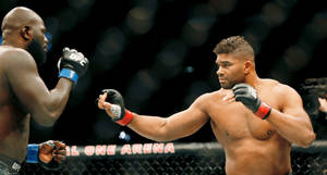 Alistair Overeem Vs Jairzinho Rozenstruik Match Wallpaper