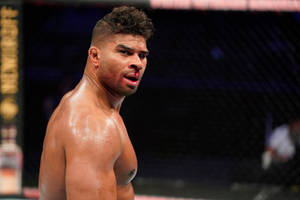 Alistair Overeem With A Nosebleed Wallpaper