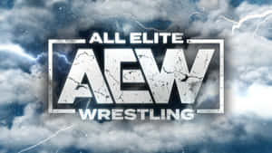 All Elite Aew Wrestling Logo Wallpaper