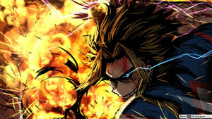 All Might And Explosion Wallpaper
