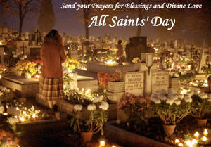 All Saints Day Memorial Park Wallpaper