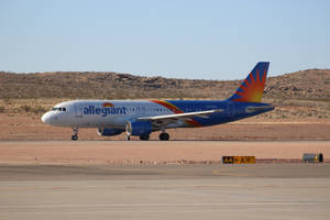 Allegiant Air Taxing Wallpaper