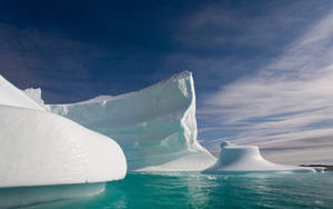 Alluitsup Paa Greenland Iceberg Wallpaper