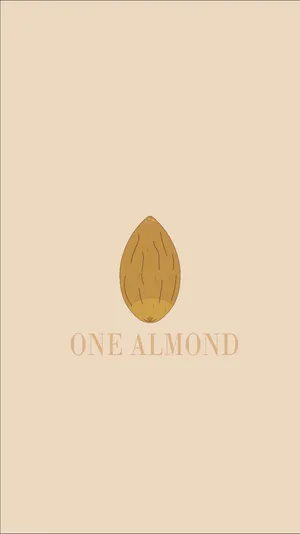 Almond Logo Digital Illustration Wallpaper
