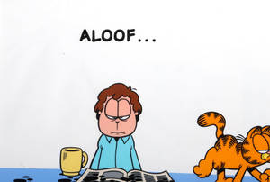 Aloof Comic Scene Wallpaper