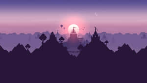 Alto's Odyssey 1366x768 Minimalist Wallpaper