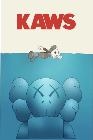 Download Kaws Inspired iPhone Wallpaper Wallpaper | Wallpapers.com