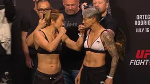 Amanda Lemos In Ultimate Fighting Championship Mode Wallpaper