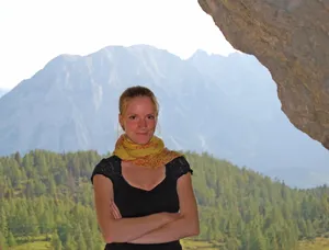 Amateur Model With Neck Scarf Wallpaper