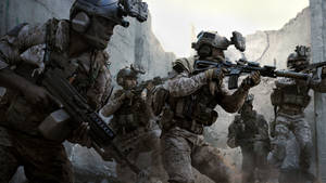 Amazing Call Of Duty Modern Warfare Poster Wallpaper