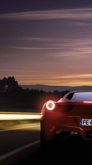 Amazing Hd Red Car Wallpaper