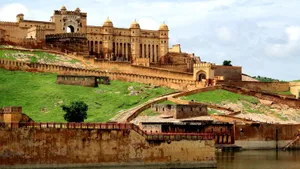 Amer Fort Jaipur Hilltop Wallpaper