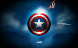 America's Super Soldier Captain America Shield Wallpaper