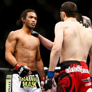 American Mma Fighter Ben Henderson And Jorge Masvidal Wallpaper