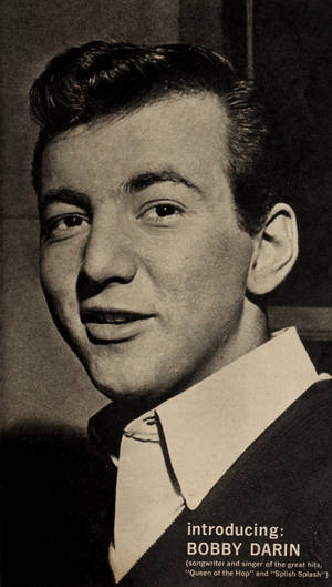 American Pop Icon Bobby Darin In 1959 Wallpaper