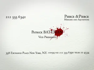 American Psycho Hd Letter Wallpaper