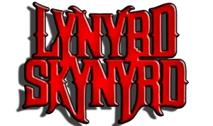 American Rock Band Lynyrd Skynyrd Red Logo Wallpaper