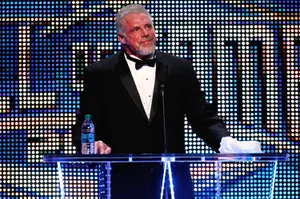 American Veteran Wrestler Ultimate Warrior Wwe Hall Of Fame Induction Wallpaper