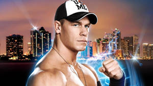 American Wwe Superstar John Cena Wallpaper