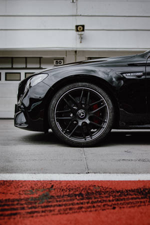 Amg Car Front Iphone Wallpaper