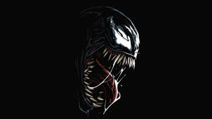 Amoled Alien Venom Wallpaper