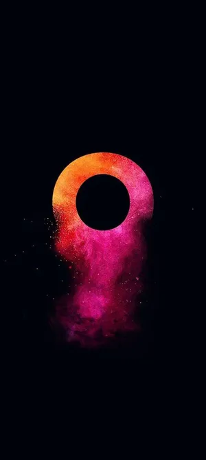 Amoled Letter O 4k Wallpaper