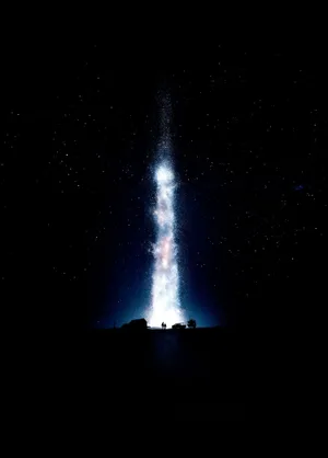 Amoled Night Sky Wallpaper