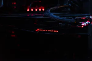 Amoled Republic Of Gamers Wallpaper