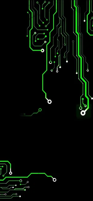 Amoled S With Circuit Wallpaper