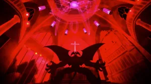 Amon In A Church Devilman Crybaby Wallpaper