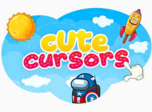 Among Us Cute Background Wallpaper