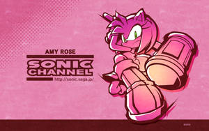 Amy Rose Pink Aesthetic Wallpaper