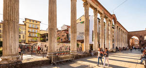 An Abandoned Structure In Milan Wallpaper