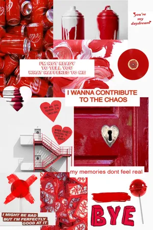 An Abstract Display Of Red And White. Wallpaper