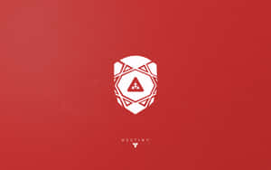 An Abstract Image Of The Destiny Logo Wallpaper