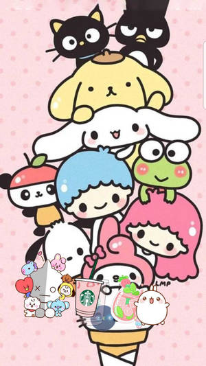 An Adorable Sanrio Character To Brighten Your Day! Wallpaper