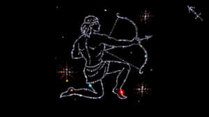 An Adventurous Spirit Of The Sagittarius Sign. Wallpaper