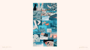 An Aesthetic Anime Collage Wallpaper