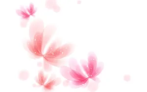 An Aesthetic Illustration With A Bright Pink And White Background Wallpaper