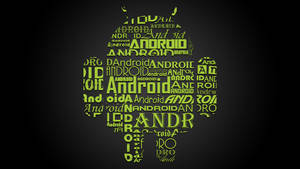 An Android Developer Conceptualizing App Creation Wallpaper