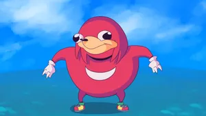 An Epic Adventure With Knuckles Wallpaper