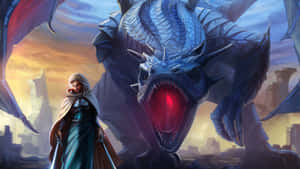 An Epic Dragon Emerges Wallpaper