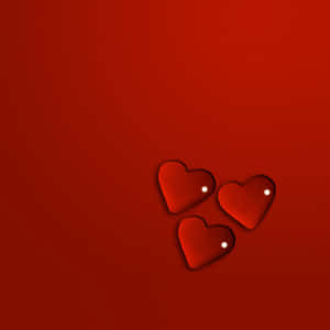 An Exciting And Passionate Red Heart Wallpaper